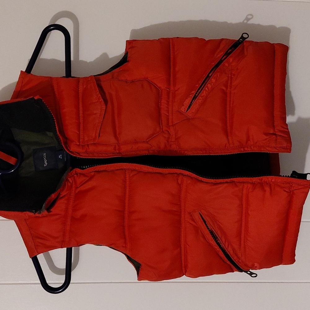 GAP Kids Burnt Orange Puffer Vest